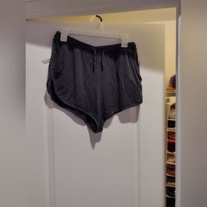 Le marché by NP dark gray lounge shorts size large